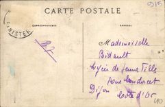 VINTAGE POSTCARD Dolmen Tregunc Menhir