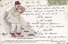 CPA Militaria Motifs de punition