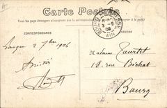 VINTAGE POSTCARD Militaria Souvenir of the army maneuvers of autumn Infantry to Large the Halt