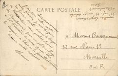 CPA Militaria Regiment allant au camp de Chambaran faisant grande halte 