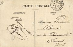 CPA Militaria Canon de 155 court Le Rimailho