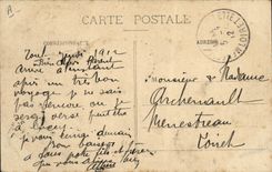 CPA Militaria Toul 6eme regiment d'Artillerie de forteresse Piece de 155