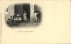 CPA Militaria Le repos du cantonnement