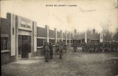 VINTAGE POSTCARD Militaria Stand of Luchey the entry