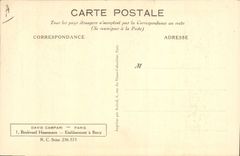 POSTAL MODERNA perro de Gaby Morlay del cine