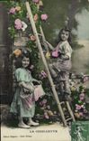 VINTAGE POSTCARD Fantasy Children the gathering