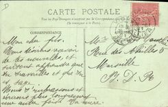 VINTAGE POSTCARD Vichy Theater the Lyons Puppet