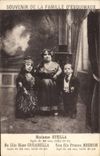 VINTAGE POSTCARD Family of Eskimos Mrs Stella nice Corabella Dwarves Dwarf