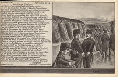 CPA Theatre Guignol Mon vieux Gnafron Tranchees militaria