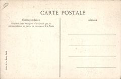 VINTAGE POSTCARD Bank Paris Crédit Lyonnais One of the galleries under grounds of strong trunks TOP
