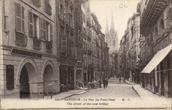 CPA Banque Bayonne La Rue du pont Neuf Credit Lyonnais