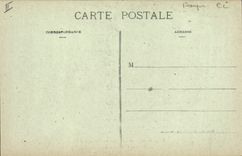 VINTAGE POSTCARD Bayonne Bank the Street of the bridge Last nines Crédit Lyonnais