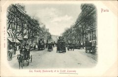 CPA Banque Paris Les Grands Boulevards et le Credit Lyonnais