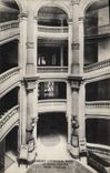 VINTAGE POSTCARD Bank Paris Crédit Lyonnais the large staircase