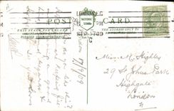 VINTAGE POSTCARD Fantasy Illustrator Harry Lauder