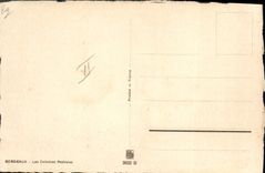 Burdeos de Barday del ilustrador de la fantasía de la POSTAL de la VENDIMIA los rostrales de las columnas