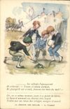 CPA Fantaisie Illustrateur Poulbot Victor Hugo La legende des siecles Le Crapaud Grenouille 