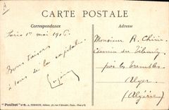 CPA Fantaisie Illustrateur Poulbot Militaria