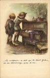 CPA Fantaisie Illustrateur Poulbot 