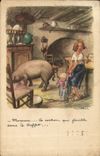 CPA Fantaisie Illustrateur Poulbot 