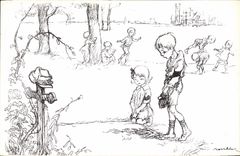 CPA Fantaisie Illustrateur Poulbot 