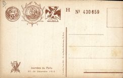 CPA Fantaisie Illustrateur Poulbot Journee du Poilu 25 et 26 decembre 1915