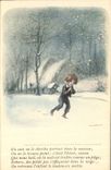 CPA Fantaisie Illustrateur Poulbot Victor Hugo La legende des siecles Petit Paul 
