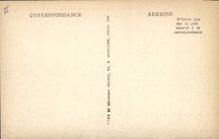 VINTAGE POSTCARD Dolmen Menhir Croisic long stone Menhir