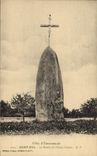 VINTAGE POSTCARD Dolmen Menhir Mount Fraud the menhir of the Field Pare