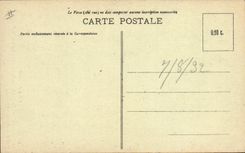 VINTAGE POSTCARD Dolmen Menhir Mount Fraud the menhir of the Field Pare