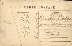 VINTAGE POSTCARD Dolmen Menhir Surroundings of Tence block of granite has Crouzillac Vestiges druidic