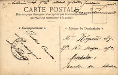 VINTAGE POSTCARD Dolmen Menhir Saint Nazaire the dolmen (chart toilee)