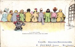 CPA Militaria A la cour d'assise