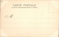 VINTAGE POSTCARD Militaria the general one does not like the music