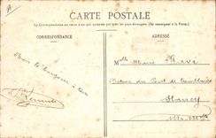 POSTAL Militaria de la VENDIMIA que el ciclista del batallón en cara de la columna detrás de Velo completa un ciclo