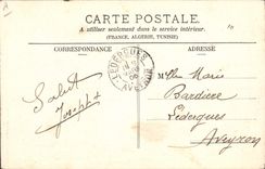 CPA Militaria La lettre du patelin