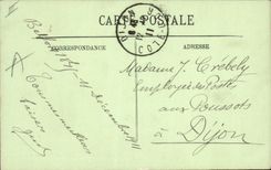 VINTAGE POSTCARD Militaria Artillery of fortress Part Fire