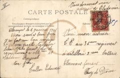 CPA Militaria Manoeuvres Tir des pieces de 75