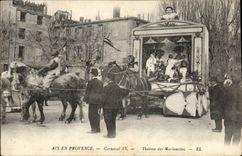 CPA Guignol Theatre Aix en Provence Carnaval XX Theatre des marionnettes