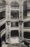 CPA Banque Credit Lyonnais Paris le grand escalier 