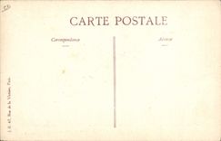 VINTAGE POSTCARD Paris Private banking One of the rooms of coupons