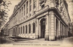 VINTAGE POSTCARD National Bank of Overall picture Nice Credit