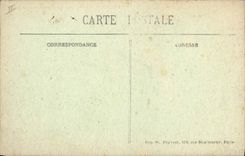 Calle Faidherbe Militaria Crédit du Nord de Corbie del banco de la POSTAL de la VENDIMIA