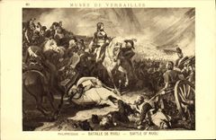 VINTAGE POSTCARD Napoleon 1st Museum of Versailles Philippoteaux Battles of Rivoli
