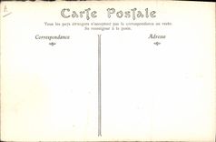 VINTAGE POSTCARD Napoleon 1st Caricature of the Second Restoration