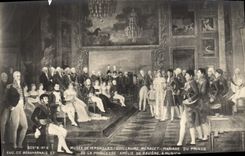 VINTAGE POSTCARD Napoleon 1st Museum of Versailles Guillaume Menaget Mariage of prince Amelie of Bavaria has Munich