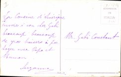 VINTAGE POSTCARD Fantasy Illustrator Guerzussi Child