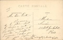 CPA Militaria L'artillerie montee et les obstacles Franchissement d'un chemin etroit et encaisse