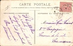 CPA Militaria En campagne Le bivouac 