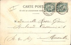 VINTAGE POSTCARD Militaria Regiment before the review